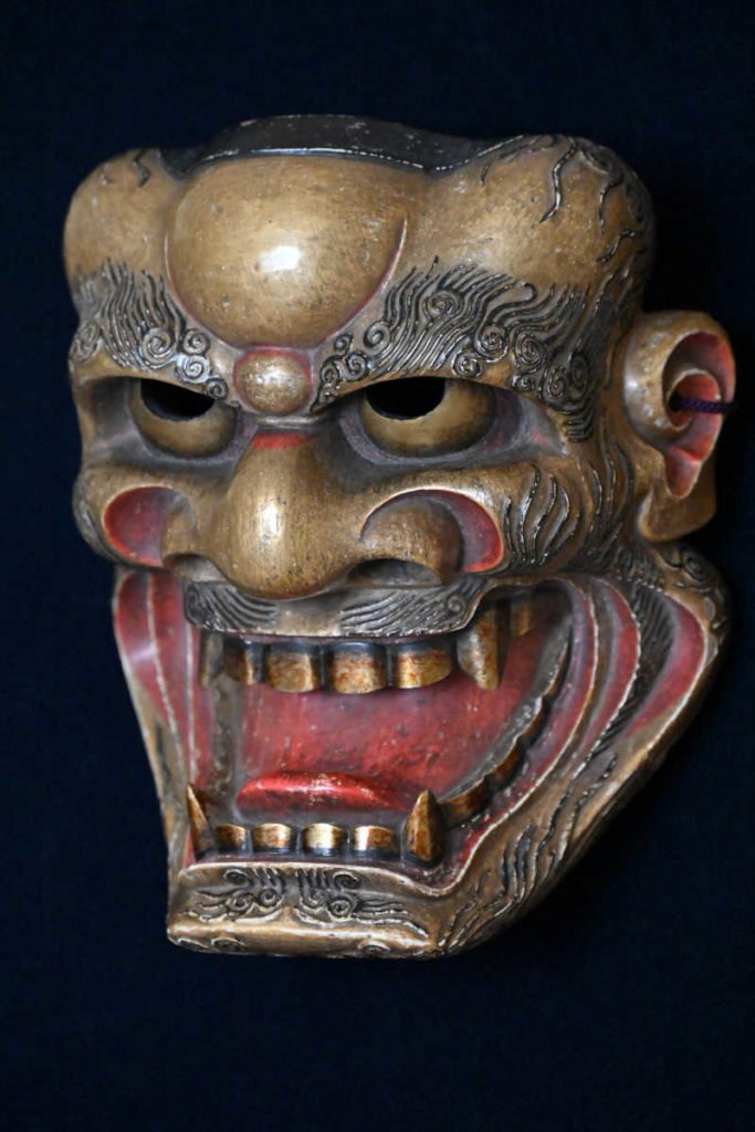 獅子口 - 能面師 倉林朗 能面展示室ー能面展示室