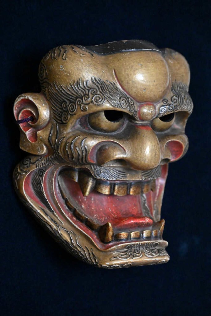 獅子口 - 能面師 倉林朗 能面展示室ー能面展示室