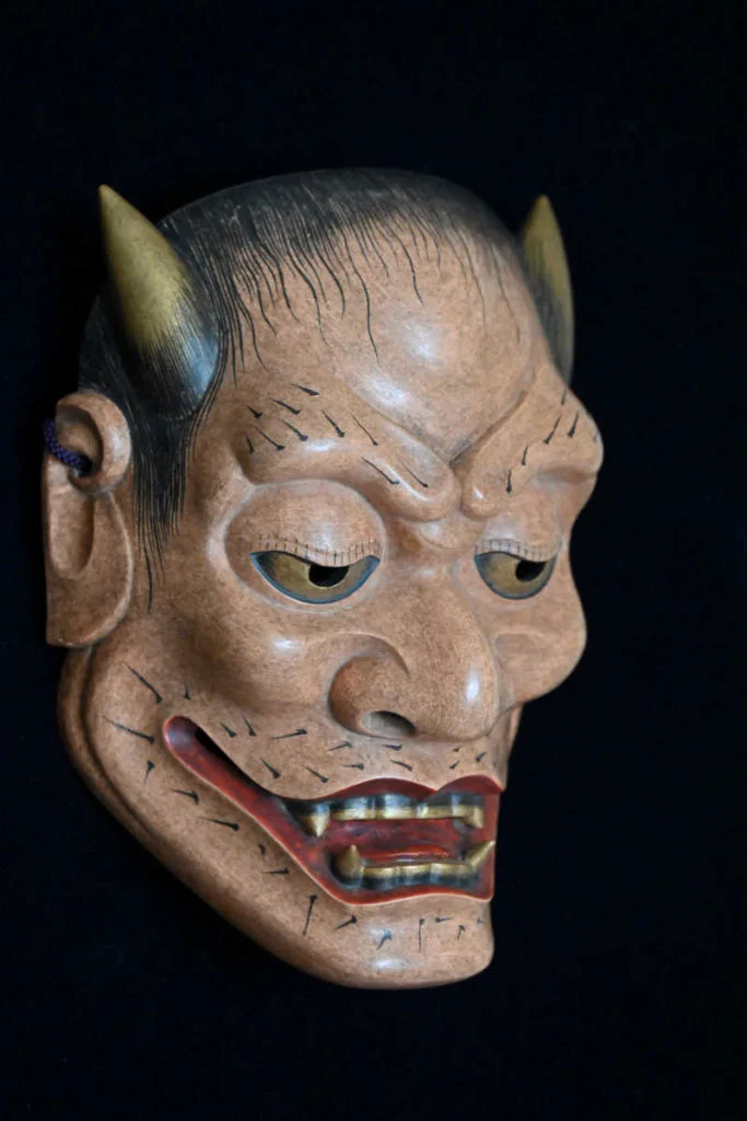 野干 - 能面師 倉林朗 能面展示室ー能面展示室