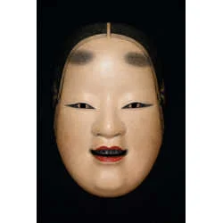女面 - 能面師 倉林朗 能面展示室ー能面展示室